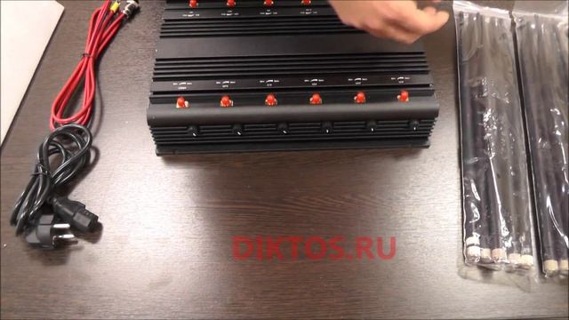 Глушилка мобильных телефонов Monster 12CH комплектация смотреть онлайн