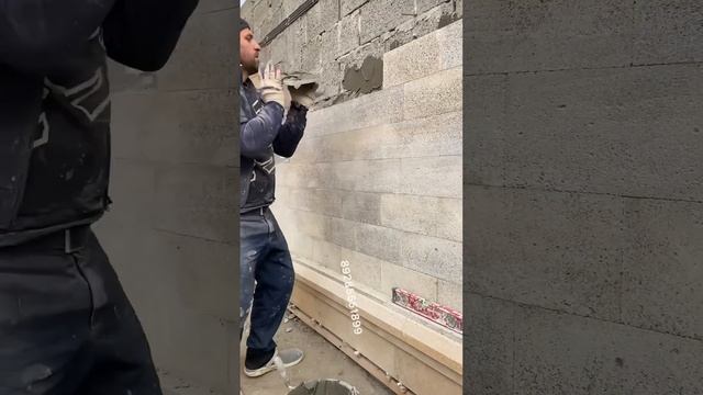 Облицовка фасада дома из дагестанского природного камня смотреть онлайн