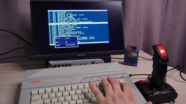 Ретро игры на компьютере ATARI 65XE смотреть онлайн