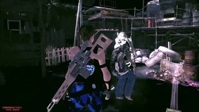 Resident Evil 5 PC MOD - Sheva BSAA Blue / Black Camo смотреть онлайн