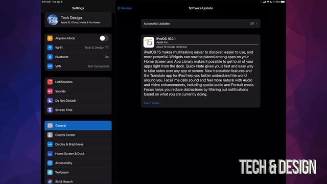 How to Update to iOS 15 - iPad, iPad air, iPad mini, iPad Pro | iPadOS 15 смотреть онлайн