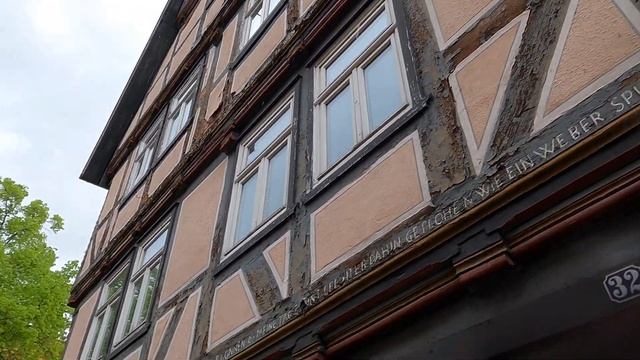 ?? Germany. Bad Wildungen Walk. Bad Wildungen Old Town Hall Walking. Online Walk in Bad Wildungen. смотреть онлайн