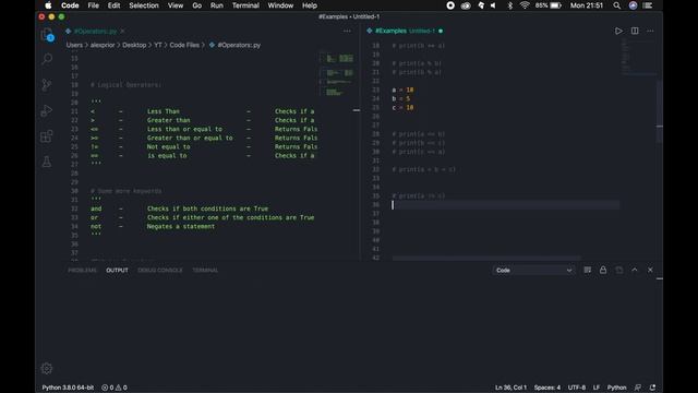 Python Tutorial #1 | Hello World Program and Operators смотреть онлайн