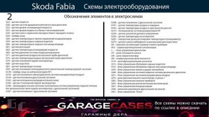 Шкода Фабия схемы электрооборудования #2  (Скачать схемы)