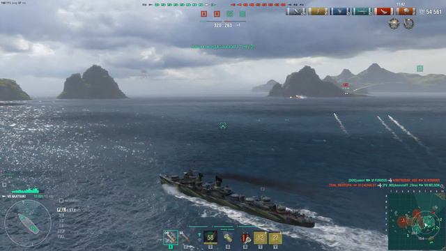 World of Warships||Мир кораблей 17 10 2022 13 47 54 (VII AKATSUKI) смотреть онлайн