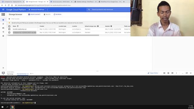 High Availability WordPress - Config Backend Bucket in Load Balancer смотреть онлайн