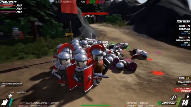 I Lead The Roman Army To Victory - Adorably Intense Battle Simulator - Shieldwall смотреть онлайн
