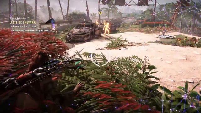Horizon Forbidden West- LESTE DE CHUVARAL / Posto Rebelde. #01 смотреть онлайн