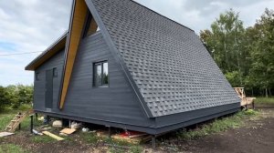 Афрейм 6 на 8 с пристроим 4м мастер спальная часть 1