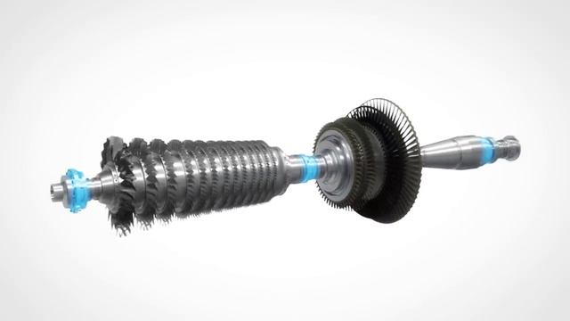 Turbines - Siemens SGT-750 Gas Turbine Flythrough смотреть онлайн