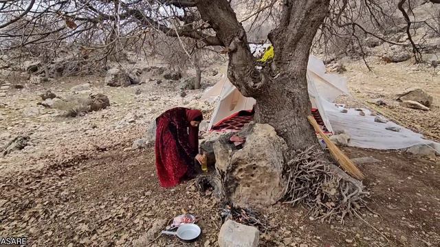 A NOMADIC Woman On The Run:Will Parisa Set Herself On Fire To Avoid Going Back With Hassan?