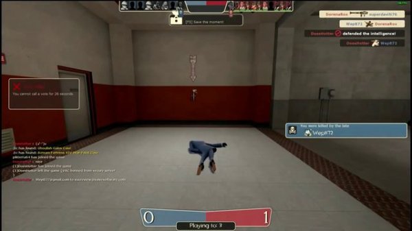 TF2 Russian bots spamming DoesHotter music