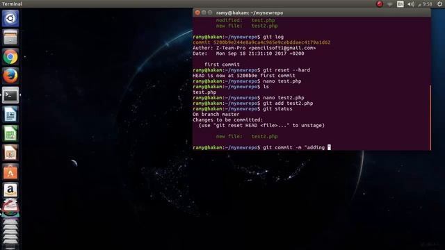 3- سلسلة شروحات ال git للمبتدأين والمحترفين - الدرس الثالث git commit and Git reset смотреть онлайн