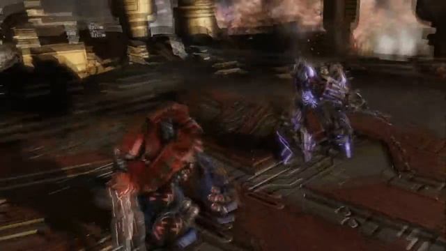Transformers: Fall of Cybertron - Bonus (концовка за Оптимуса Прайма) смотреть онлайн