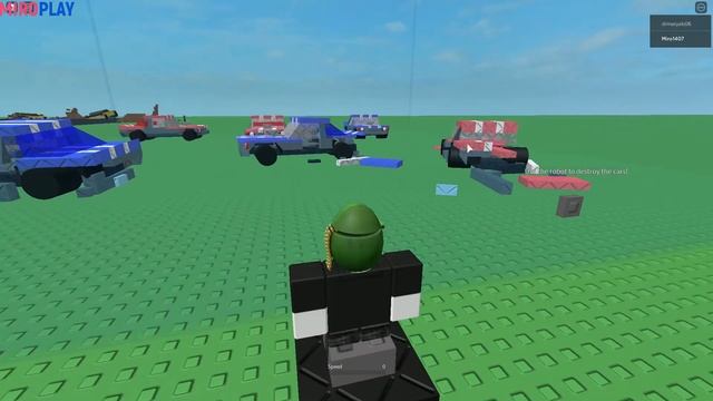 Roblox Crash Simulator Gameplay HD смотреть онлайн