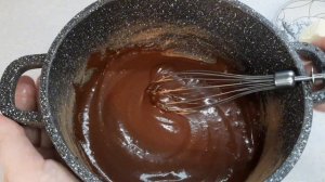 Шоколадная паста за 2 минуты.Без муки и растительного масла.ОЧЕНЬ ВКУСНАЯ .
