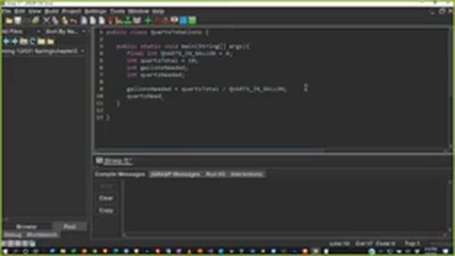 Java Programming 1 - Chapter 2 Exercises - Spring 2021 смотреть онлайн