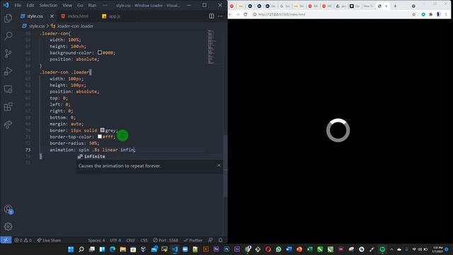How To Create a Webpage Preloader using Html, Css, JavaScript 2021 смотреть онлайн