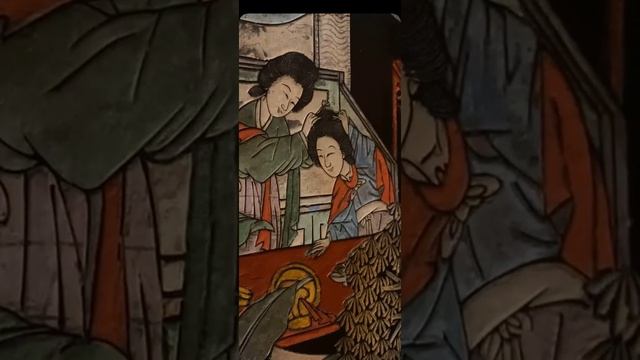 Праздник весны. Китайская лаковая ширма. Рассказывает Мария Митина. Прямые эфиры Эрмитажа. смотреть онлайн