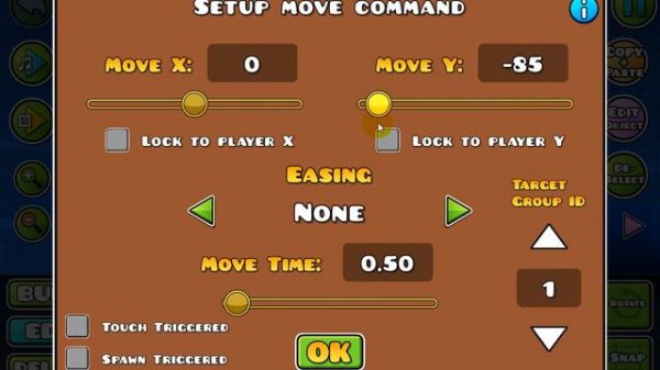 Как Двигать Предметы в GD - Geometry Dash Creator School