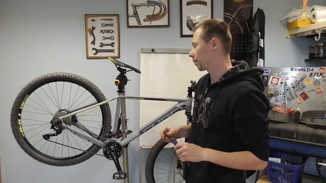 Регулировка заднего переключателя велосипеда. Принцип работы.