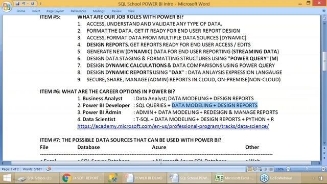 Power BI Training with Real time Project, Job смотреть онлайн