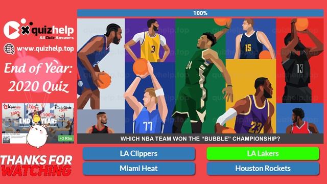 End of Year: 2020 Quiz Answers 100% | Earn +3 Rbx | Quiz Diva смотреть онлайн
