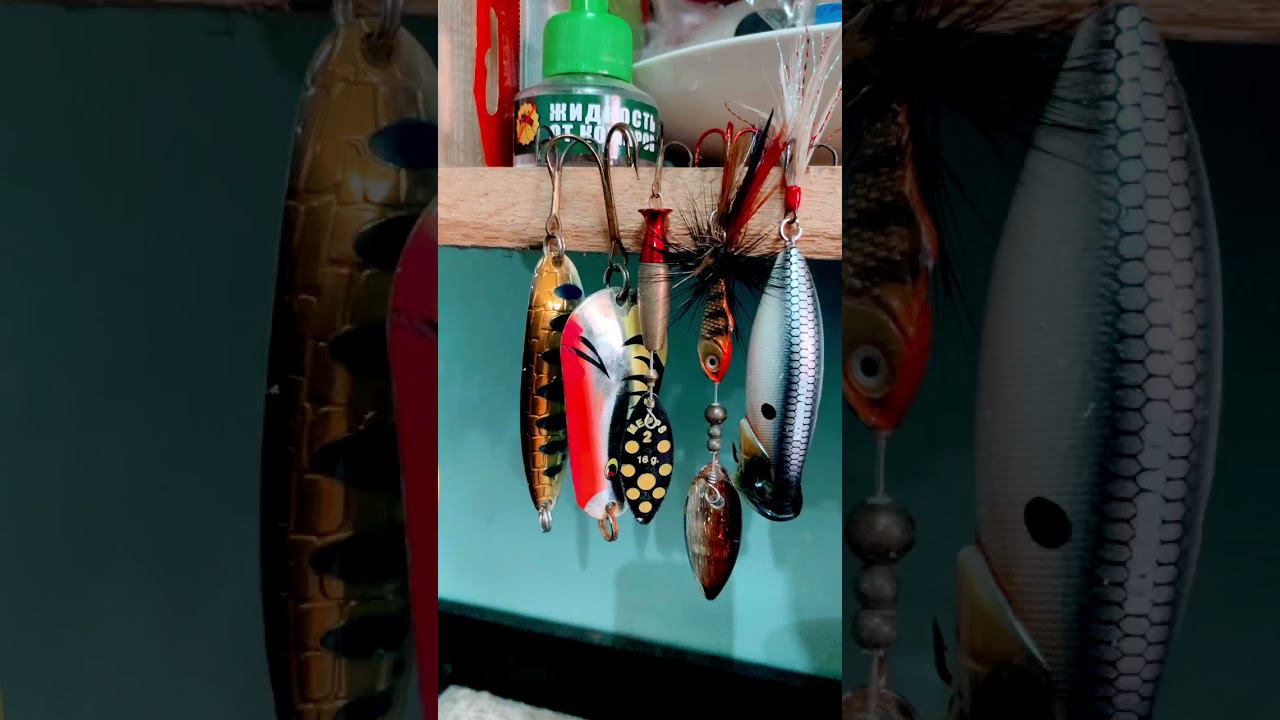 Сушим, а потом вялим блёсна ))) смотреть онлайн