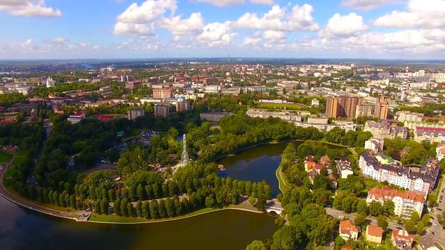 Kaliningrad, Russia 🇷🇺 4K ULTRA HD _ Drone Footage смотреть онлайн