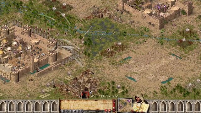 Stronghold Crusader - Spectacular AI Battles #036: Wazir, Nizar & Caliph vs. 3 Pigs смотреть онлайн