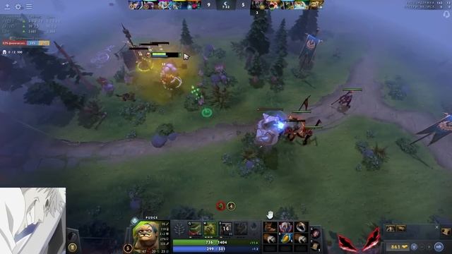 ZXCURSED ПОКАЗАЛ СВОЕГО PUDGE НА 10К АВЕРАГЕ