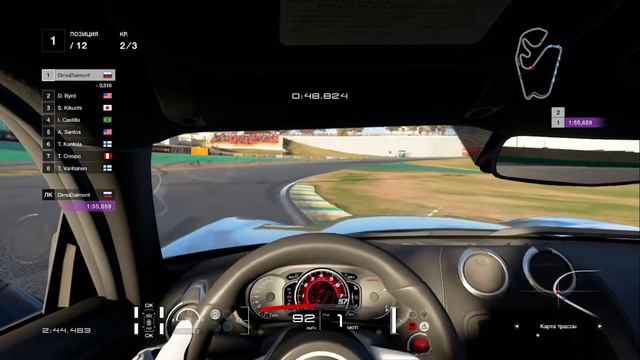 Gran Turismo Sport. №7 Проходим Лигу Новичков. Звезды и полосы часть 1 смотреть онлайн