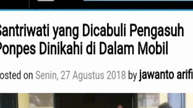 Kronologi - Detik2 Pemerkosaan sang pengasuh terhadap santrinya смотреть онлайн