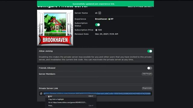 ROBLOX BROOKHAVEN RP FREE VIP SERVERS! 2021 смотреть онлайн