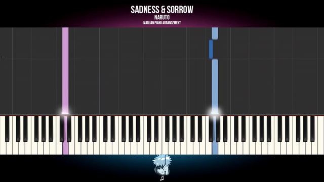 How To Play: Naruto - Sadness & Sorrow | Piano Tutorial EASY + Sheets смотреть онлайн