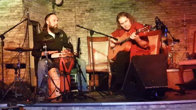 Сергей Гуников - гитара фламенко Алексей Махамом - перкуссия смотреть онлайн