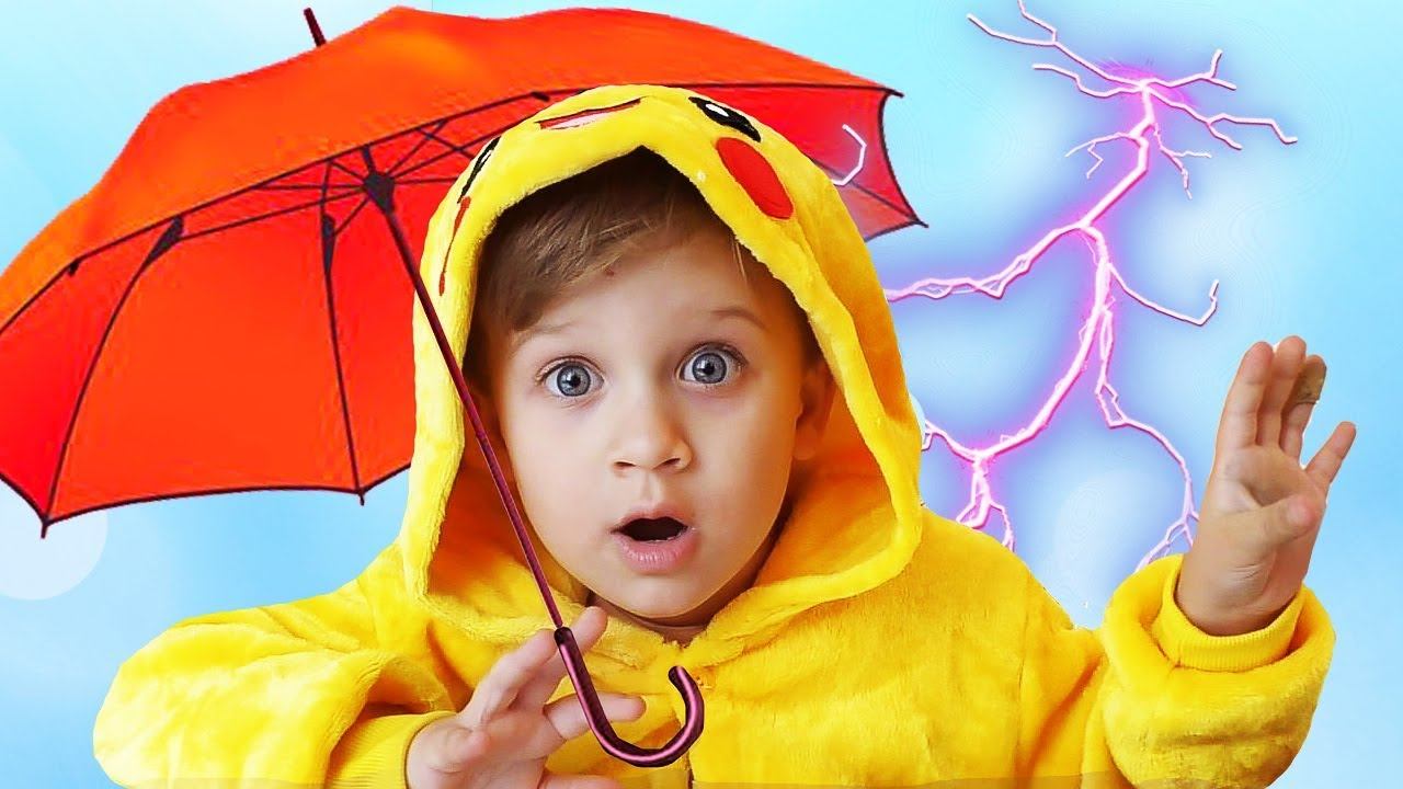 Learn Colors with Umbrellas for Babies, Toddlers and Preschool Kids | Nursery Rhymes for children смотреть онлайн