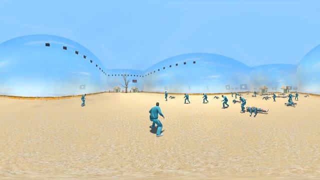 360 VR Squid Game Red Light Green Light смотреть онлайн