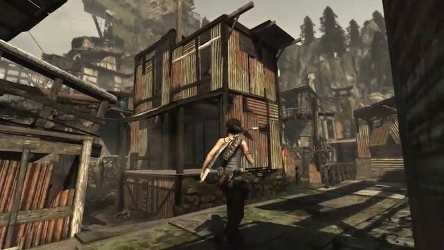 Tomb Raider - 2013 Gameplay Walkthrough Part 12 - Shanty Town (PC, XBox 360, PS3) смотреть онлайн