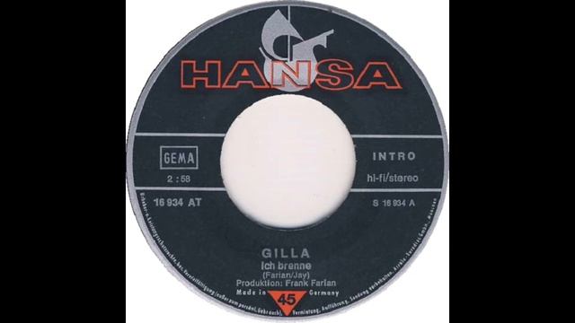 Gilla - Ich Brenne