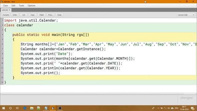 Calendar - Core Java || With BlueJ смотреть онлайн