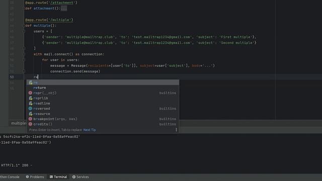 Start Sending Emails in Flask - Flask Tutorial by Mailtrap смотреть онлайн