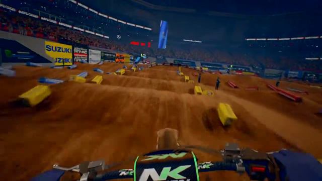 Monster Energy Supercross 3 Helmet Cam смотреть онлайн