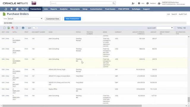 How to Receive Against a Purchase Order | Receiving and Billing Against Purchase Order In NetSuite смотреть онлайн