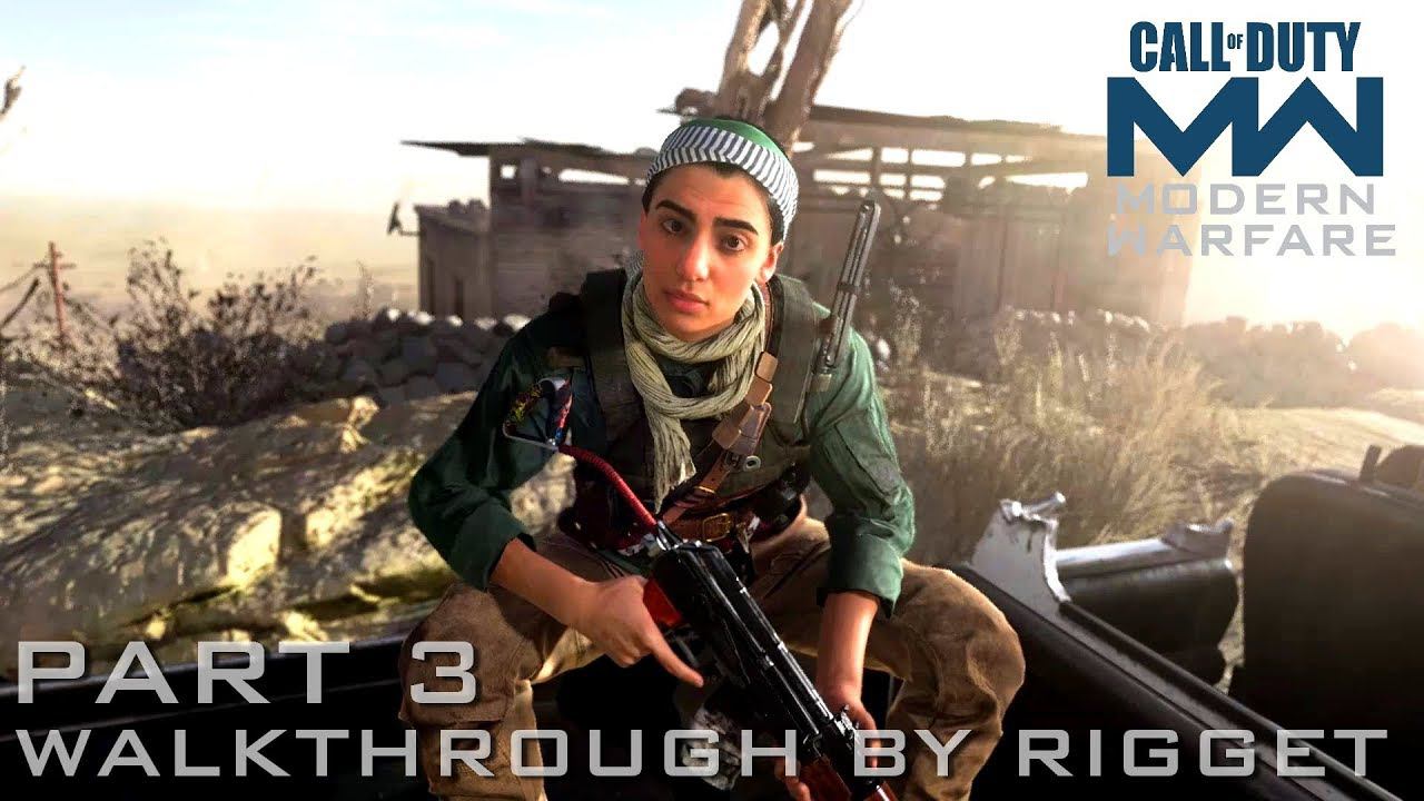 Call of Duty Modern Warfare 2019 Прохождение Часть 3 "Защита Волка" смотреть онлайн