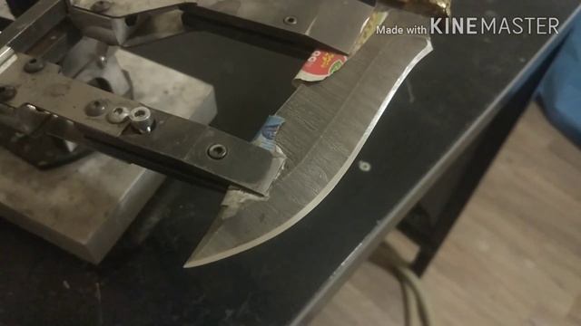 Бритвенная заточка ,Дамаск с рекурвой смотреть онлайн