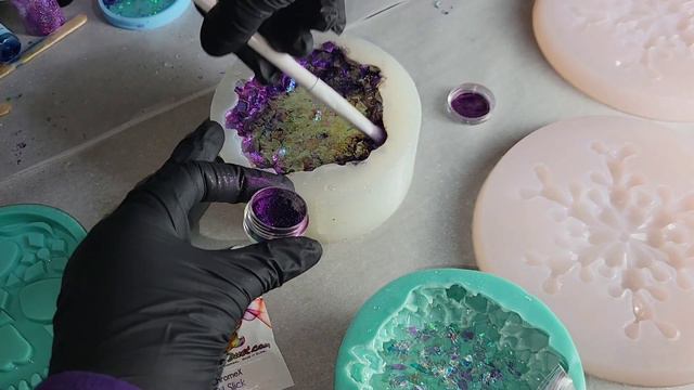 🔮 Oil Slick pigment 😍 My best resin crystal ever смотреть онлайн