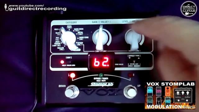 VOX Stomplab DELAY Dotted 8th - Colcheia Pontuada [Guitar Patches]. смотреть онлайн