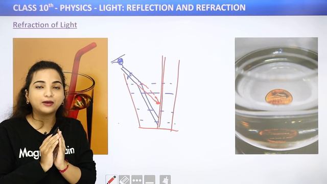 Refraction Of Light - Light: Reflection And Refraction | Class 10 Physics