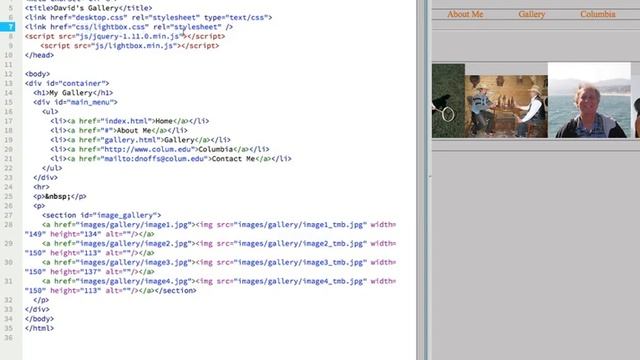 Lightbox setup movie part two - adding the code to your page смотреть онлайн